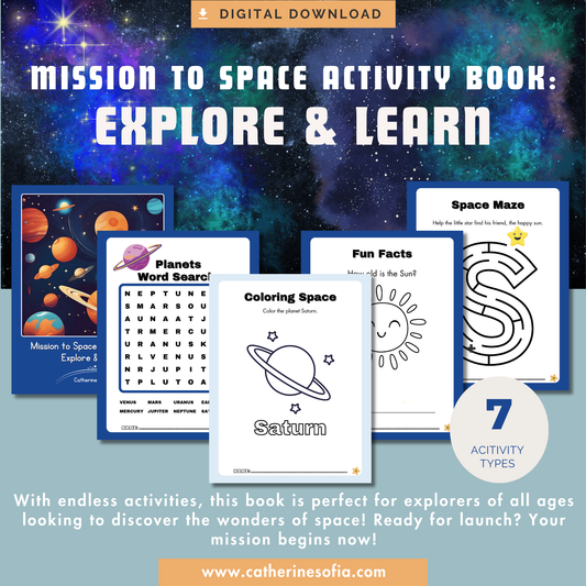 Mission to Space Activity Book: Explore & Learn